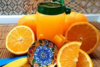 bicchiere aranciata